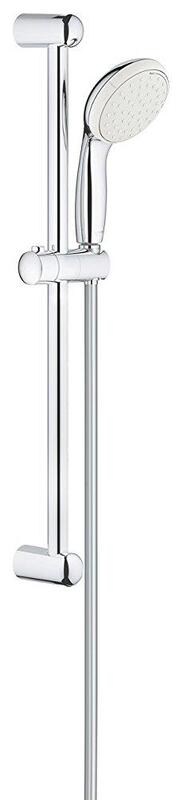 Dušas komplekts New Tempesta 100 II, 600 mm, hroms - Image 1