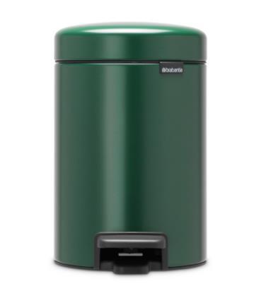 Atkritumu tvertne ar pedāli NewIcon, 3l, pine green - Image 1