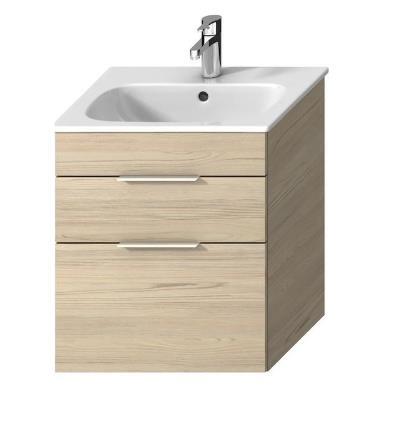 Izlietnes un skapīša komplekts Deep, 550x430mm, h=607 mm, 2D, ash - Image 1