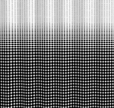 Dušas aizkari Ipnosi 180x200, balts/melns - Image 1