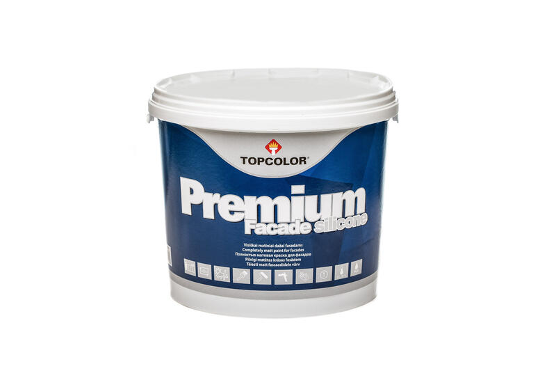 PREMIUM Fasada ar silikona piedevām 10L - Image 1