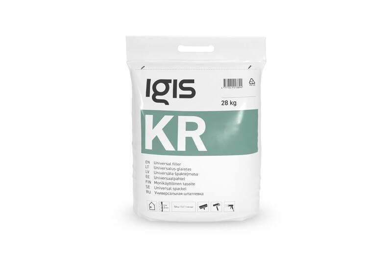 IGIS KR universāla špakteļmasa 28kg maiss - Image 1