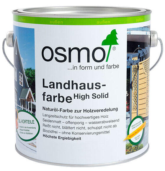 OSMO Landhausfarbe eļļas krāsa 2606 Vidēji brūna 0,75L - Image 1