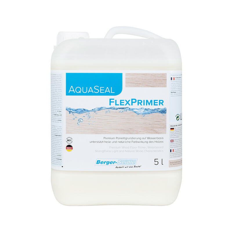 AquaSeal FlexPrimer 5L ūdens bāzes akrilāta grunts - Image 1