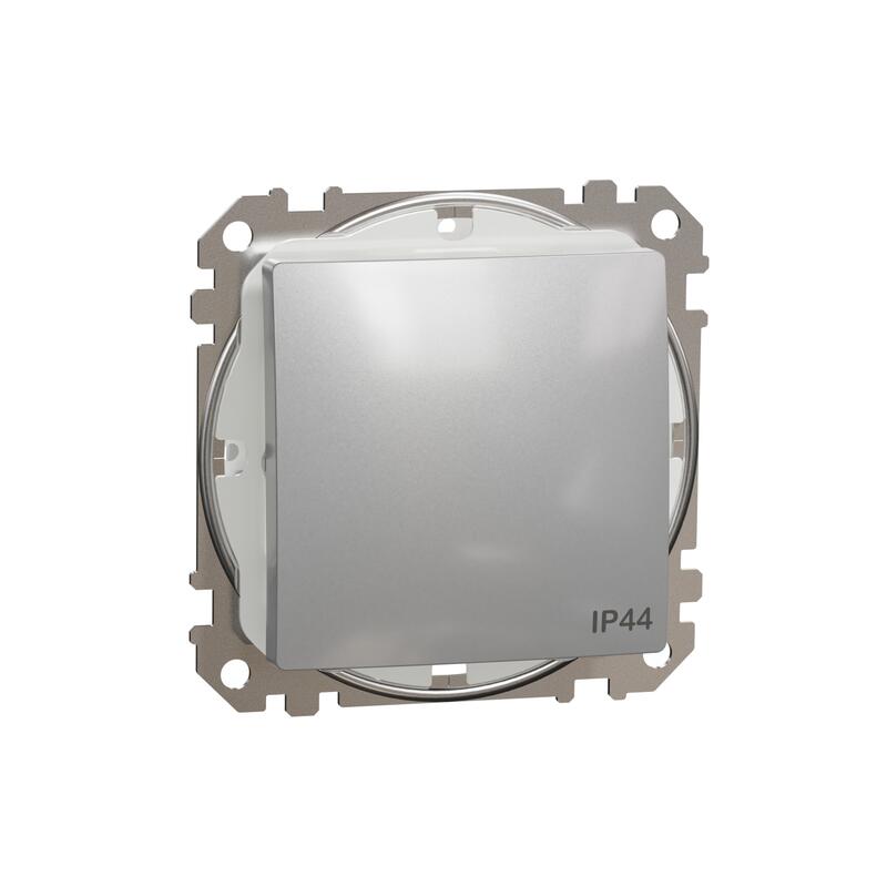 Pārslēdzis z/a (meh.) 10A alumīnijs IP44 SEDNA Design - Image 1