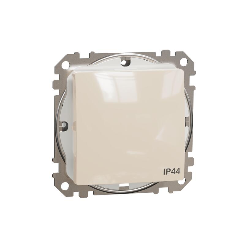 1 pola slēdzis z/a (meh.) bēšs IP44 SEDNA Design - Image 1