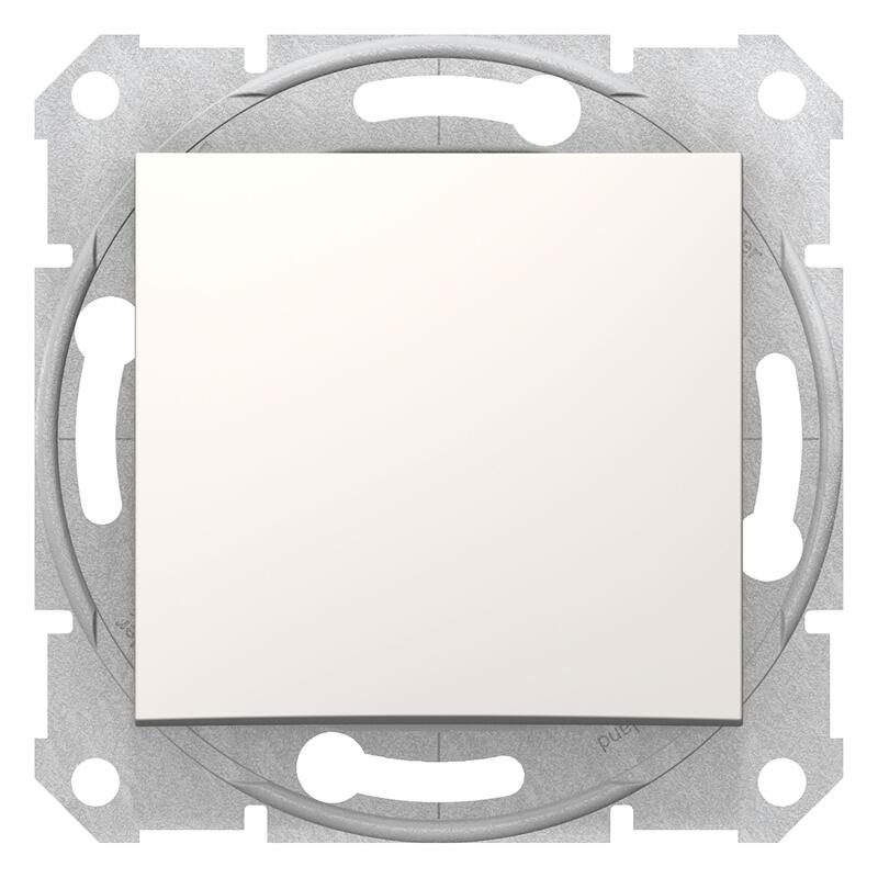 1 pola slēdzis z/a (meh.) bēšs SEDNA PRO - Image 1