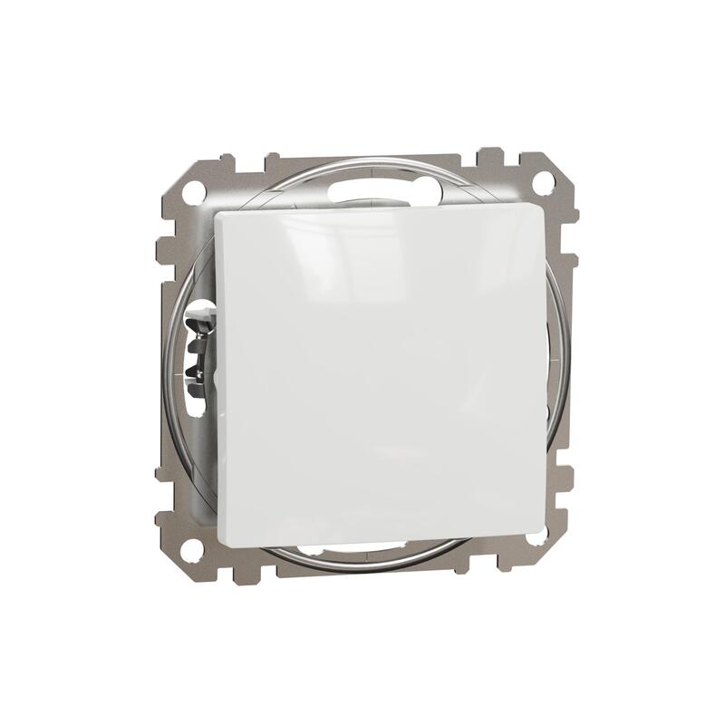 1 pola slēdzis z/a (meh.) balts SEDNA Design - Image 1