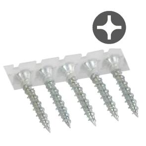 Easy-Fix Reģipša skrūve kokam, lentās, cinkota, SPEC 25, 3.9x35mm (1000gab) - Image 1