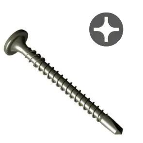 Knauf XTB Mitrumizturīga reģipša skrūve ar urbja galu, Drystar plāksnēm, 3,9x38mm (500gab) - Image 1