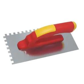 Comensal PROFI Rīvdēlis ar plastmasas rokturi, 6x6 zobi, 270x130mm - Image 1