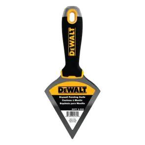 DeWalt Apdares špakteļlāpsta ar smailu galu, nerūsējošā tērauda, ar Soft Grip rokturi, 88mm - Image 1