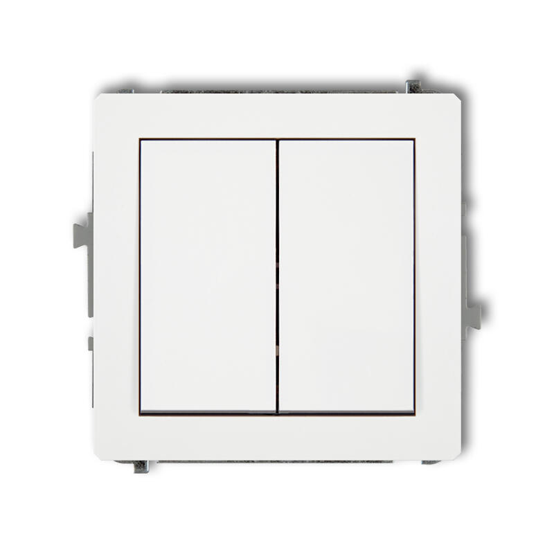 DECO Rullīšu žalūziju spiedpogas slēdža mehānisms (divkārša poga bez piktogrammām) - Image 1