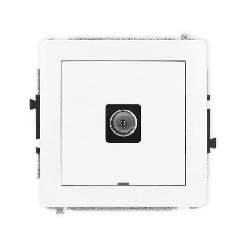 DECO Vienas antenas TV ligzdas mehānisms, bez apraksta lauka - Image 1
