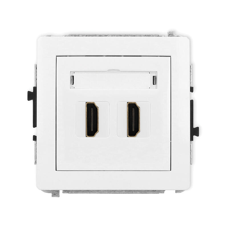 DECO 4K HDMI 2.0 vienas ligzdas mehānisms, bez apraksta lauka - Image 1