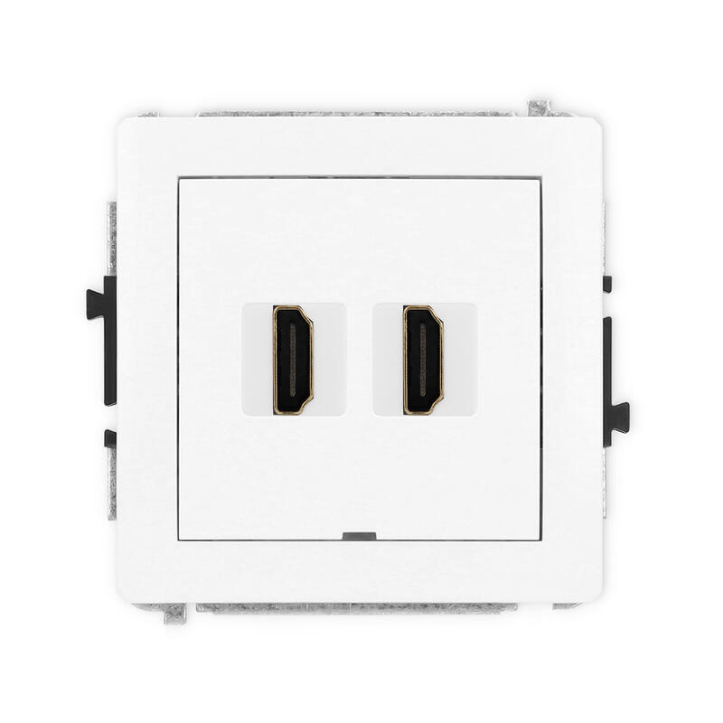 DECO 8K HDMI 2.1 dubultās ligzdas mehānisms - Image 1