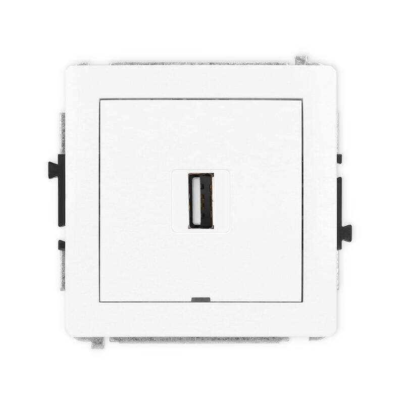 DECO USB A-A 2.0 vienas ligzdas mehānisms - Image 1