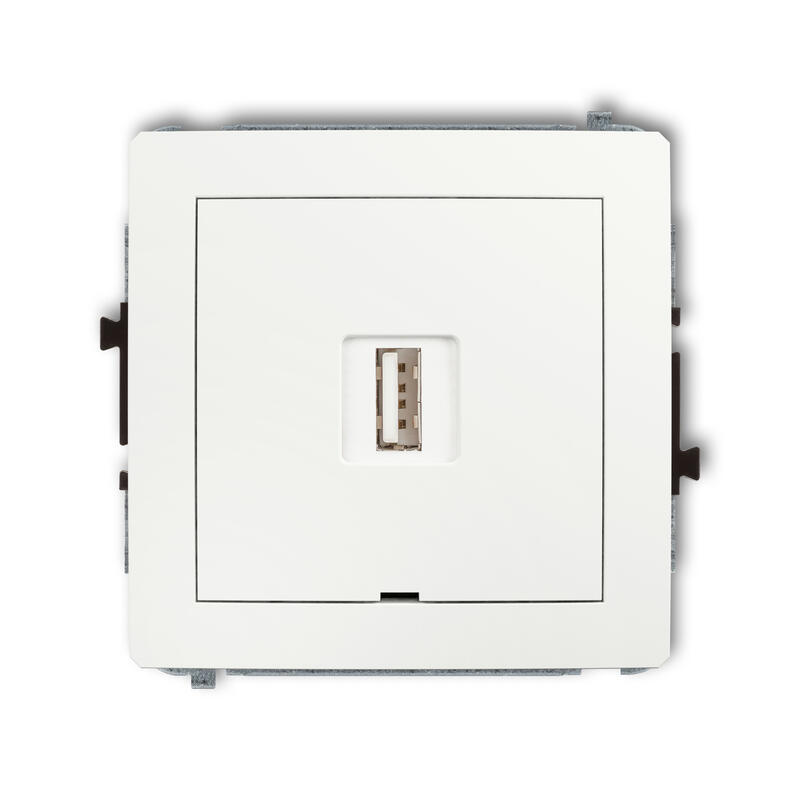 DECO vienas USB uzlādes mehānisms USB A, 5 W maks., 5 V, 1 A, bez apraksta lauka - Image 1
