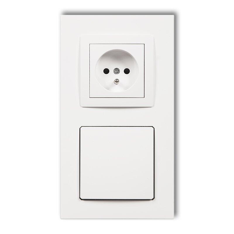 DECO centrālā putekļsūcēja iesūkšanas ligzda ar vienu kontaktligzdu un zemējumu - Image 1