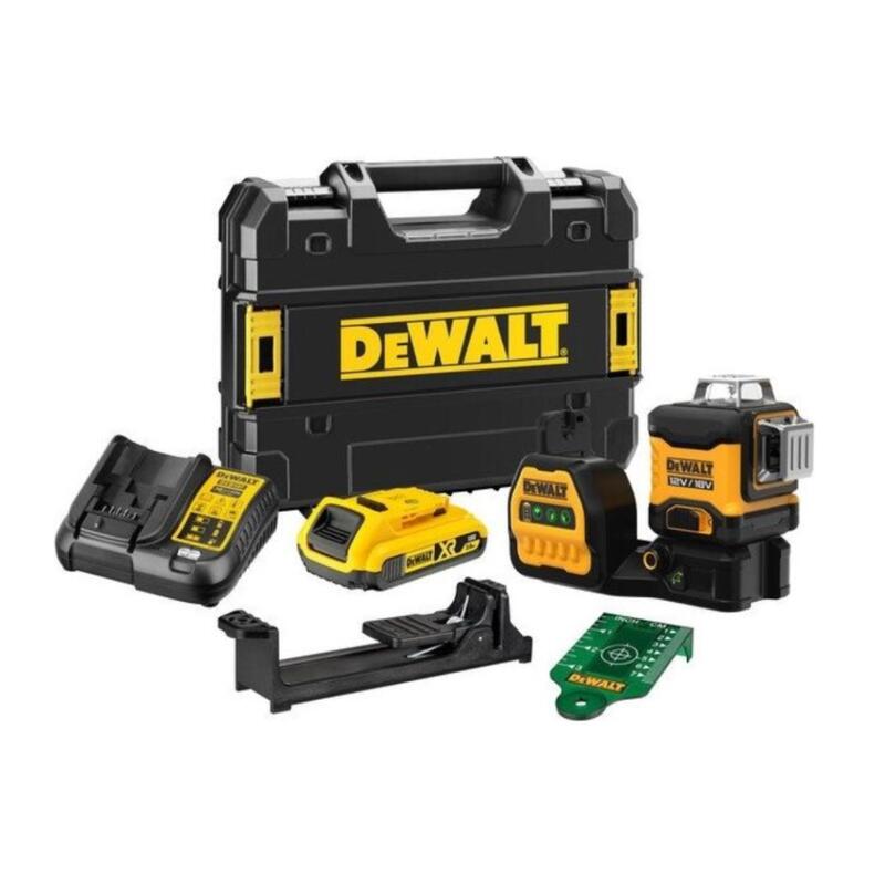 DeWalt Multilīniju lāzeris 18V, 3x360, zaļš - Image 1
