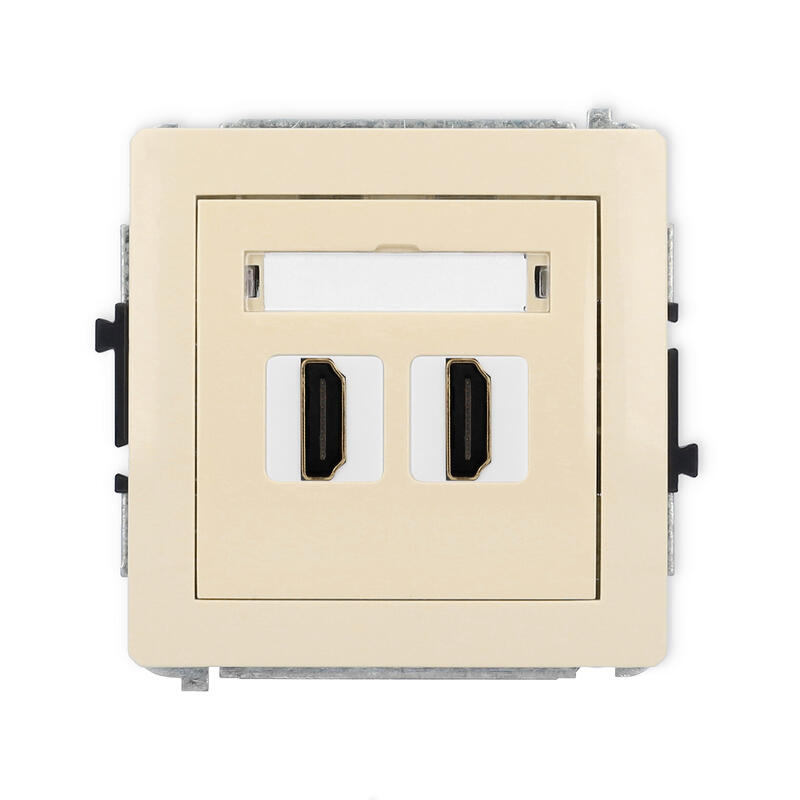 DECO 8K HDMI 2.1 dubultās ligzdas mehānisms - Image 1