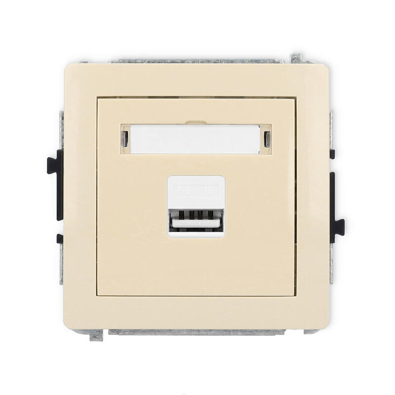 DECO Viena USB uzlādes mehānisms USB A, 5 W maks., 5 V, 1 A - Image 1
