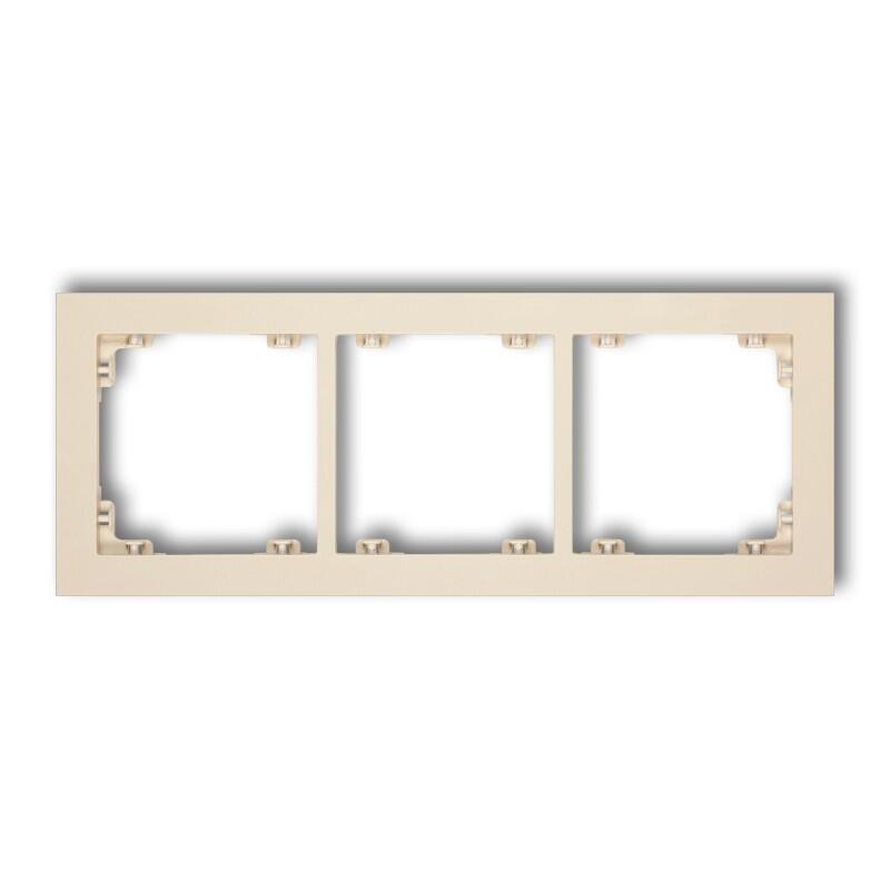 DECO 3-locītāja universāls plastmasas rāmis - Image 1