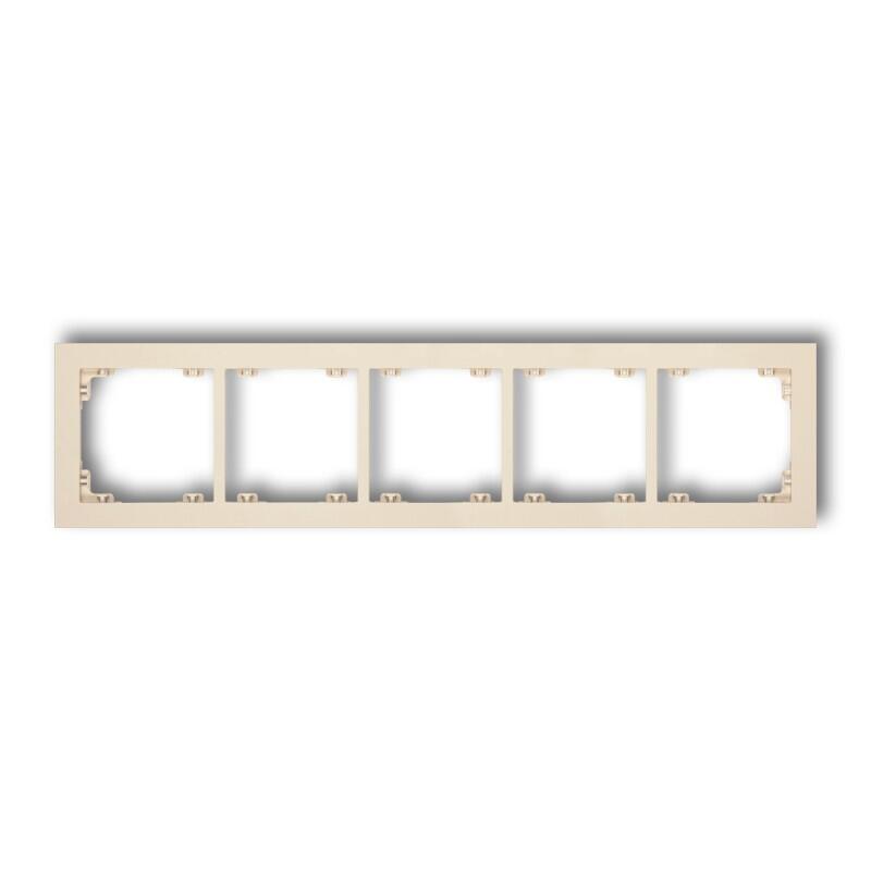 DECO 5-locītāja universāls plastmasas rāmis - Image 1