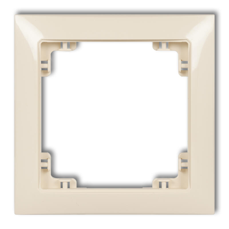 DECO 1-locītāja universāls plastmasas rāmis DECO Soft - Image 1