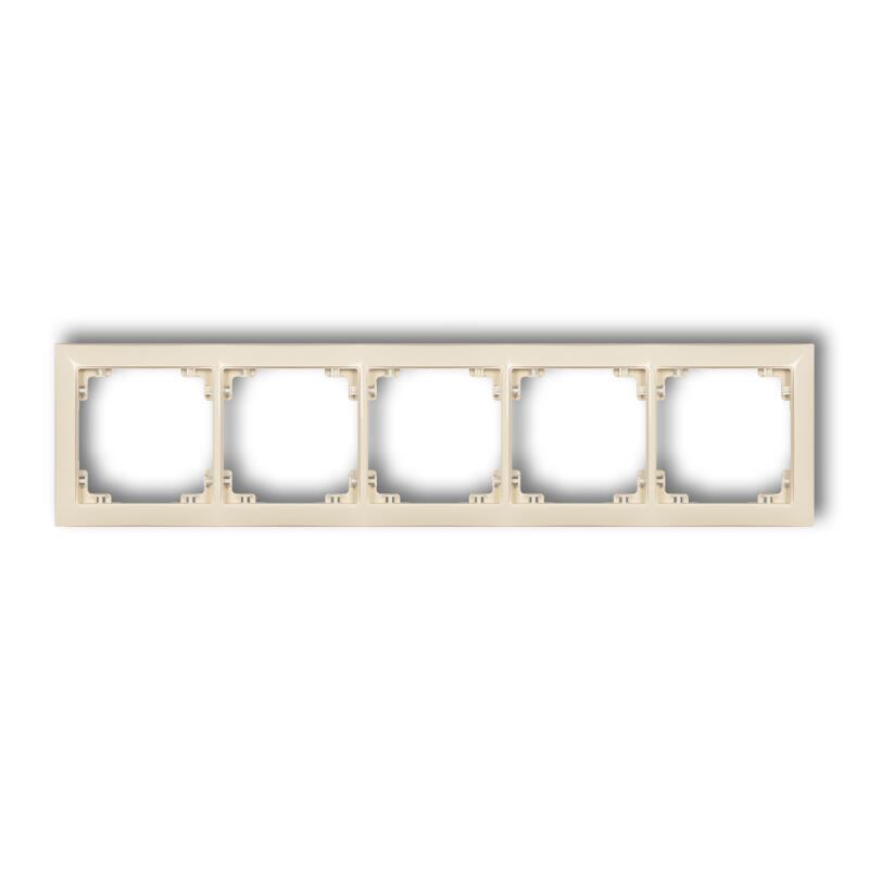 DECO 5-locītāja universāls plastmasas rāmis DECO Soft - Image 1
