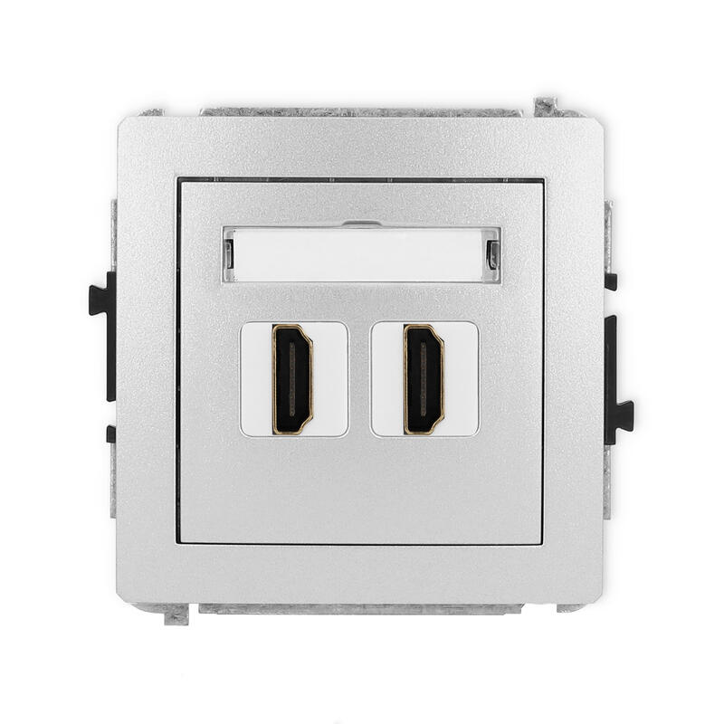 DECO 4K HDMI 2.0 dubultās ligzdas mehānisms - Image 1