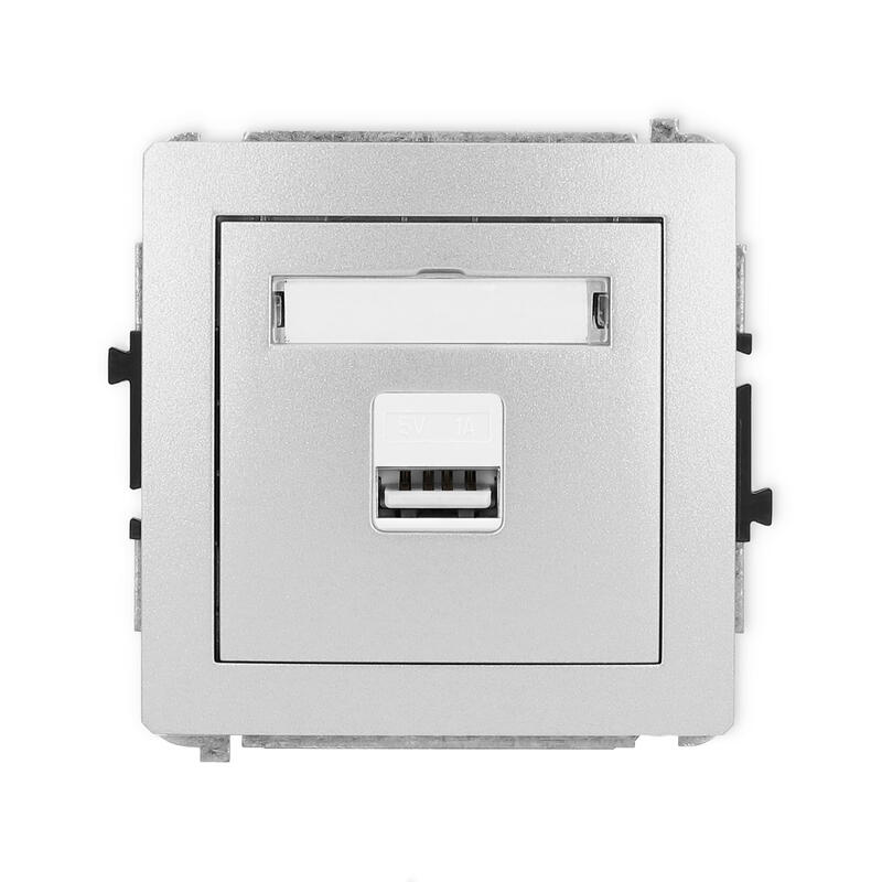 DECO Viena USB uzlādes mehānisms USB A, 5 W maks., 5 V, 1 A - Image 1