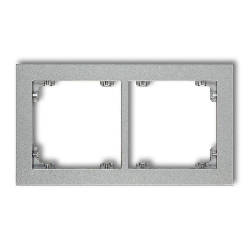 DECO 2-vietīgs universāls plastmasas rāmis - Image 1