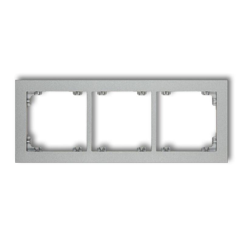 DECO 3-vietīgs universāls plastmasas rāmis - Image 1