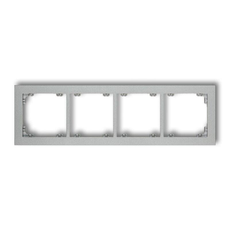 DECO 4-vietīgs universāls plastmasas rāmis - Image 1