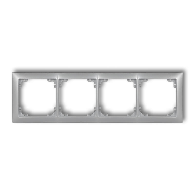 DECO 4-vietīgs universāls plastmasas rāmis DECO Soft - Image 1