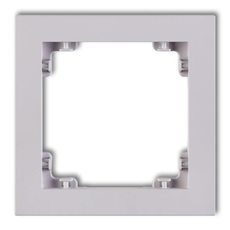 DECO 1-vietīgs universāls plastmasas rāmis DECO Pastel Matt (ceriņkrāsas) - Image 1