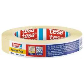 Tesa Masking Tape Krāsotāju lente, dzeltena, 25mm x 50m - Image 1
