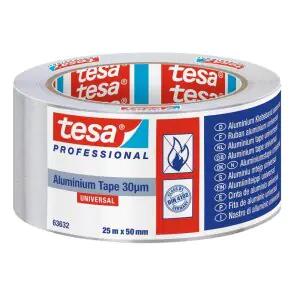Tesa 63632 Universālā alumīnija līmlente -40C+160C, 50mm x 25m - Image 1