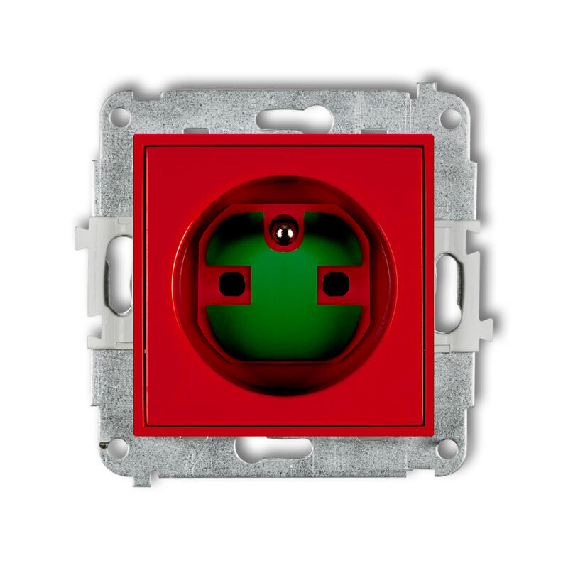 ICON DATA viena kontaktligzda ar 2P+Z DATA zemējuma mehānismu, ar atslēgu - Image 1