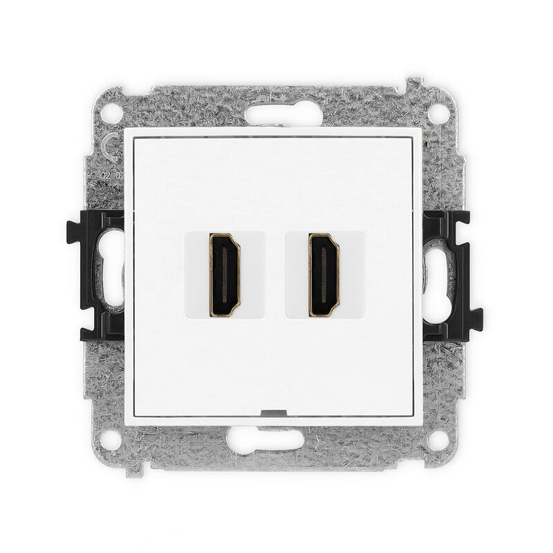 ICON 8K HDMI 2.1 divu ligzdu mehānisms, bez apraksta lauka - Image 1