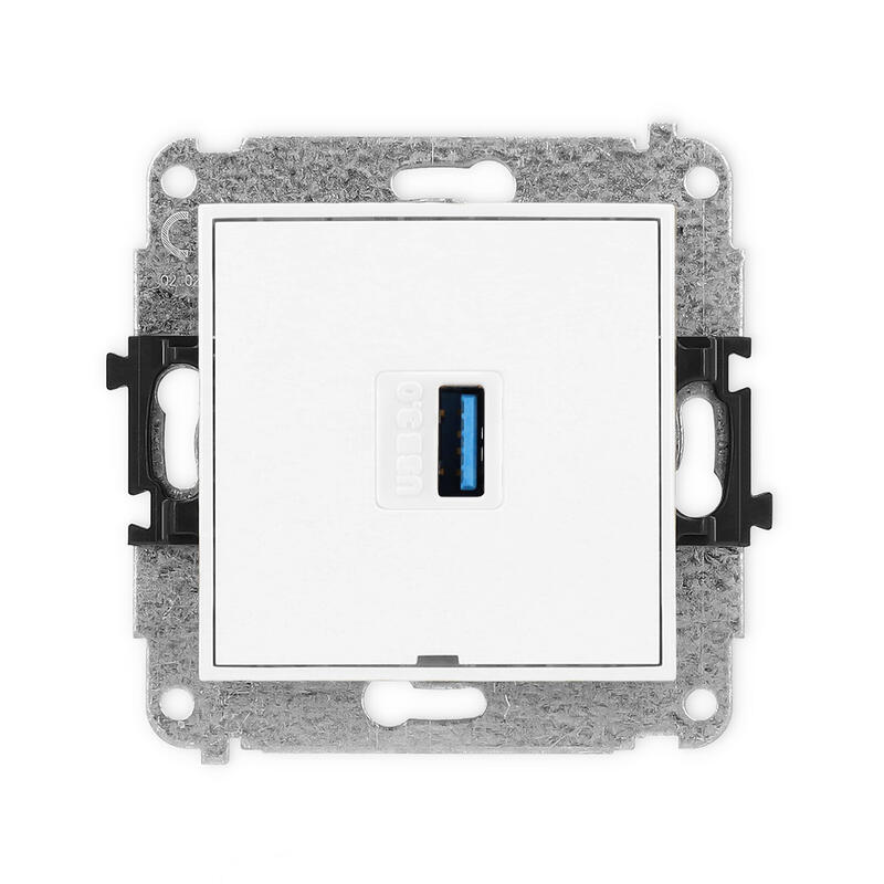 ICON USB A-A 3.0 vienas ligzdas mehānisms, bez apraksta lauka - Image 1