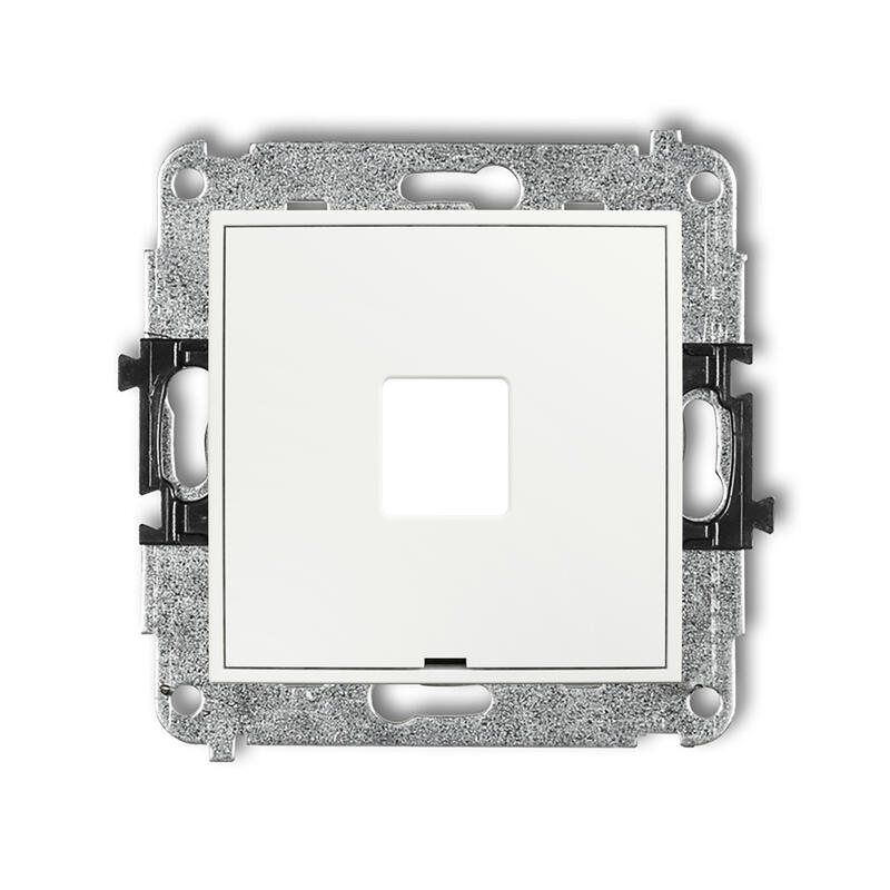 ICON vienas multimediju ligzdas mehānisms bez moduļa (Keystone standarts), bez apraksta lauka - Image 1