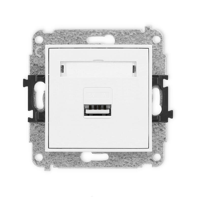 ICON Viena USB uzlādes mehānisms USB A, 5 W maks., 5 V, 1 A - Image 1