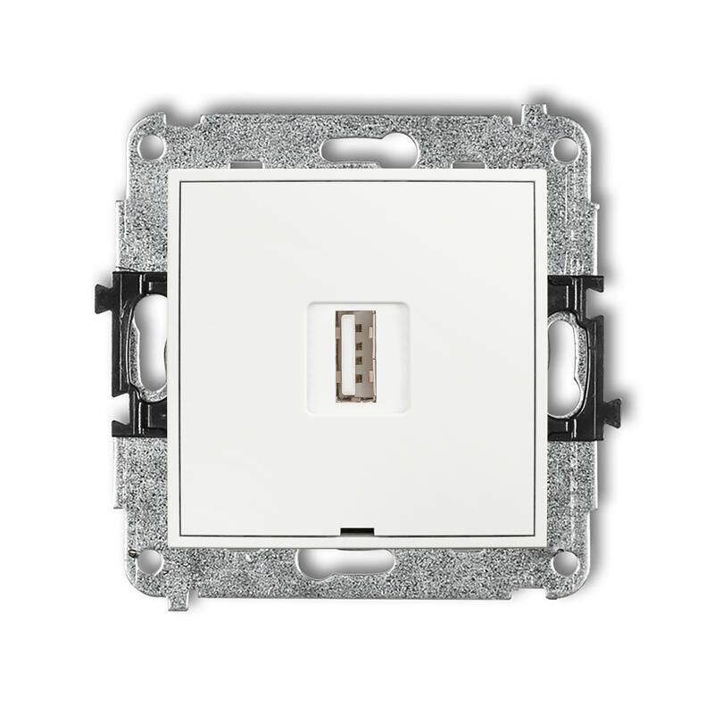 ICON Viena USB uzlādes mehānisms USB A, 5 W maks., 5 V, 1 A, bez apraksta lauka - Image 1