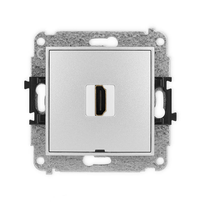 ICON 4K HDMI 2.0 vienas ligzdas mehānisms, bez apraksta lauka - Image 1