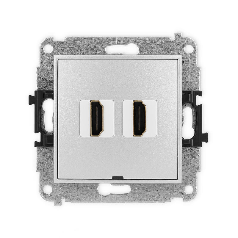 ICON 8K HDMI 2.1 divu ligzdu mehānisms, bez apraksta lauka - Image 1