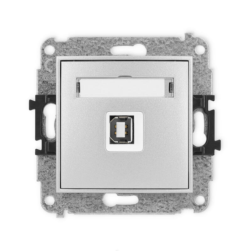 ICON USB A-B 2.0 vienas ligzdas mehānisms - Image 1