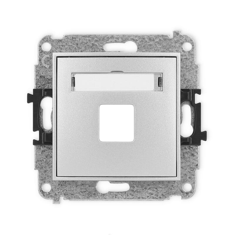 ICON Viena multimediju ligzdas mehānisms bez moduļa (Keystone standarts) - Image 1