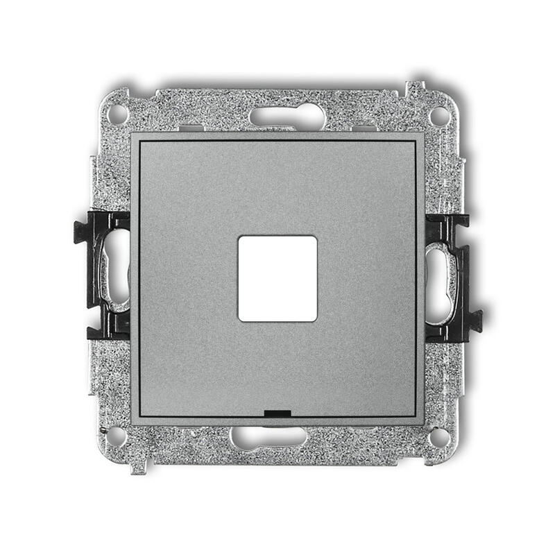 ICON Viena multimediju ligzdas mehānisms bez moduļa (Keystone standarts), bez apraksta lauka - Image 1